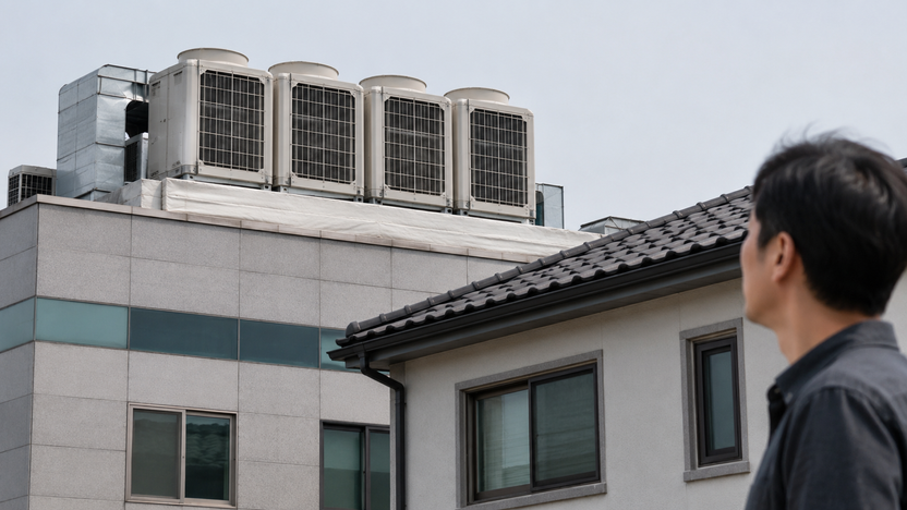시끄러운 에어컨 소음, 법적 기준 넘었는데…위자료 청구 소송 결과는? 기사 관련이미지