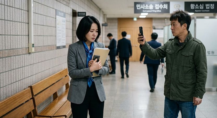 소송 상대방이 10분 넘게 몰래 찍은 영상, '불법촬영' 처벌하고 위자료 받을 수 있을까? 기사 관련이미지