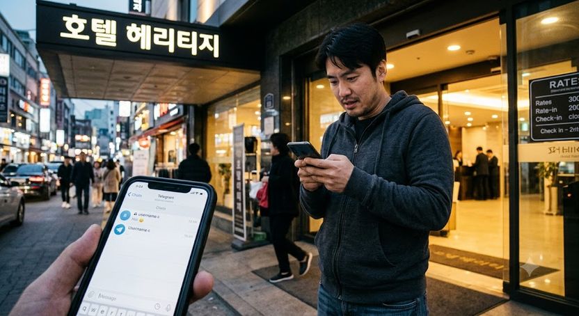 텔레그램으로 성매매 예약했다 ‘안 한다’며 나왔는데…처벌될까요? 기사 관련이미지