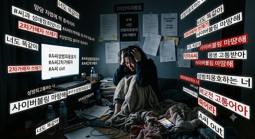 '2차 가해자'라며 2년간 좌표 찍기…SNS 사이버불링, 스토킹으로 처벌될까요? 기사 관련이미지