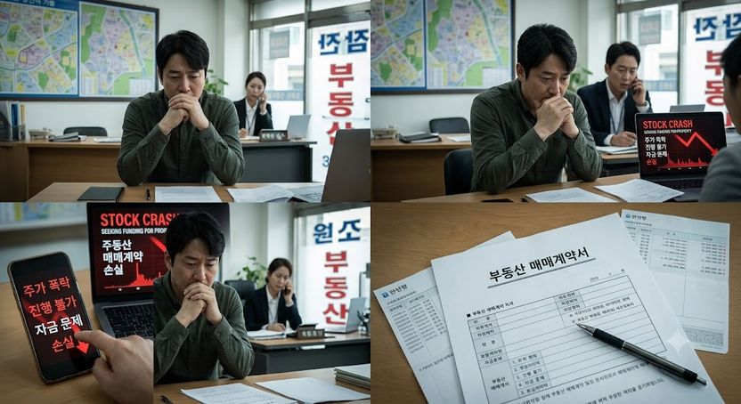 주식 하락에 잔금 계획 '와르르'…부동산 계약 파기 시 5000만원, 돌려받을 수 있나요? 기사 관련이미지