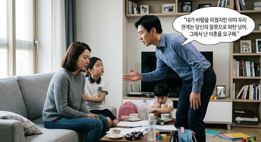 바람 피운 남편이 '네 탓'이라며 이혼소송을 건다면, 막을 수 있을까? 기사 관련이미지