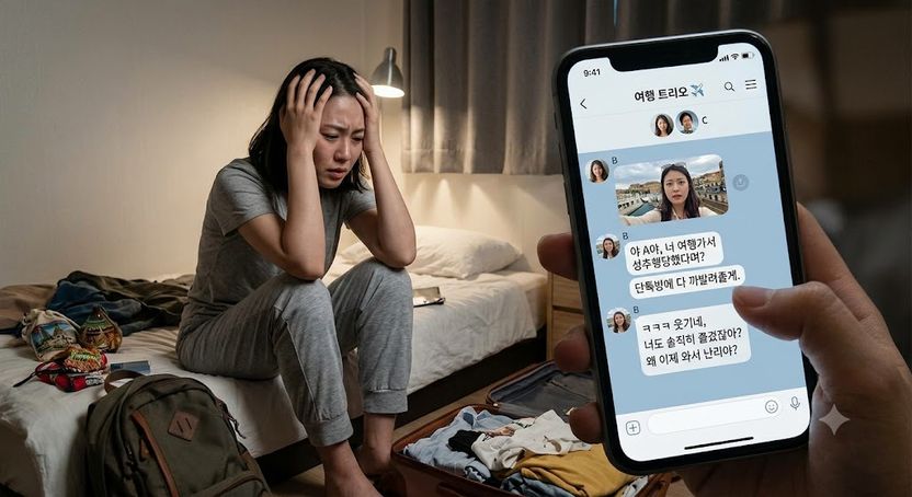 성추행 피해 사실, 단톡방에 폭로한 친구…'너도 즐겼잖아' 조롱까지, 처벌될까? 기사 관련이미지