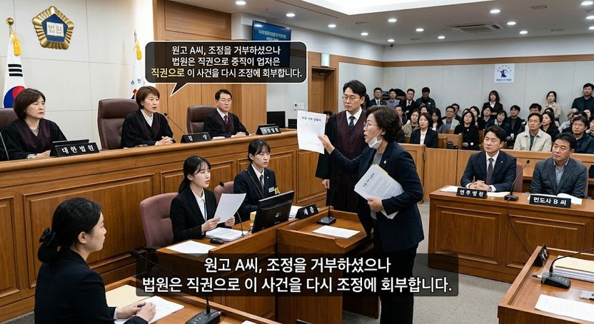 판사가 내 소송을 강제로 조정에 넘겼습니다, 재판에서 질 징조일까요? 기사 관련이미지