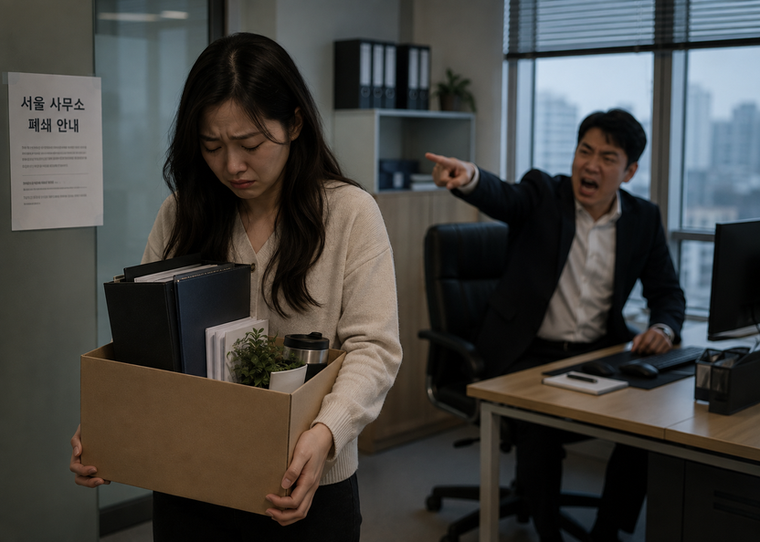 "서울 사무소 폐쇄한다"며 전주로 내쫓은 대표님, 뒤로는 '새 직원 채용 중'이었다 기사 관련이미지