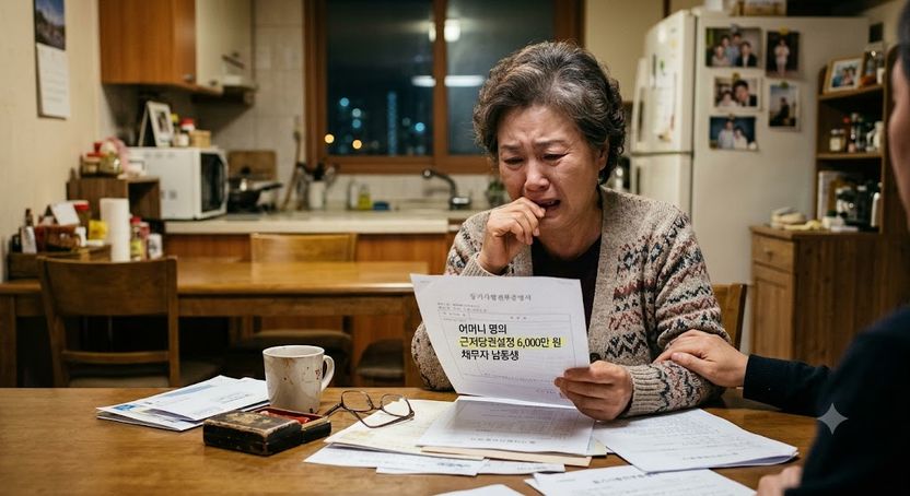 91세 어머니 사망 한 달 전, 남동생이 내 집에 6천만원 근저당…말소 될까? 기사 관련이미지