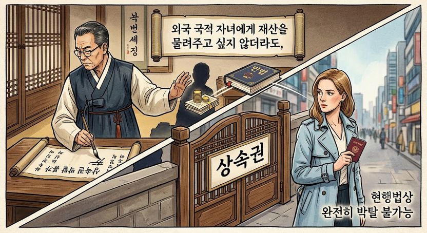친자인데 외국 국적…재산 한 푼도 안 물려줄 수 있을까? 기사 관련이미지