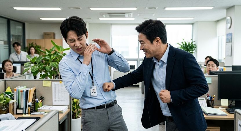 회사 이사가 '범죄도시' 흉내내며 중요부위 꽉…이것도 '장난'일까? 기사 관련이미지