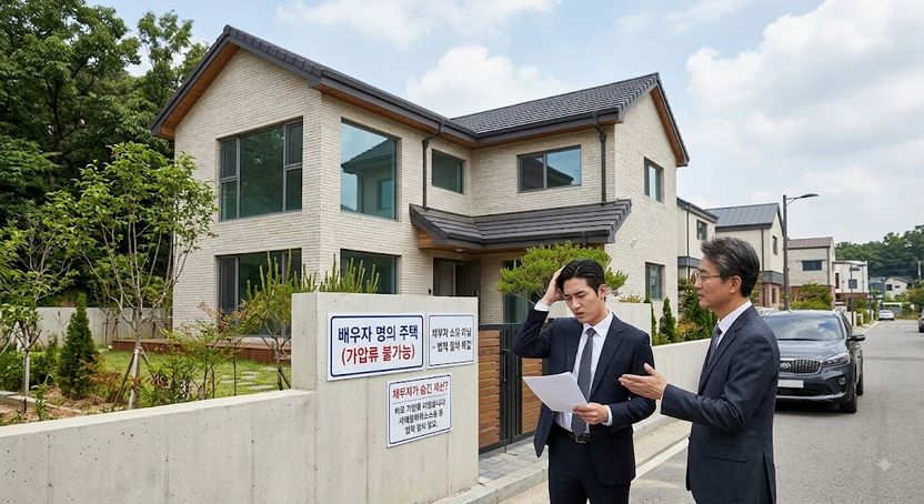 돈 안 갚으려 아내 명의로 집 지은 채무자, 이 집 가압류할 수 있나요? 기사 관련이미지