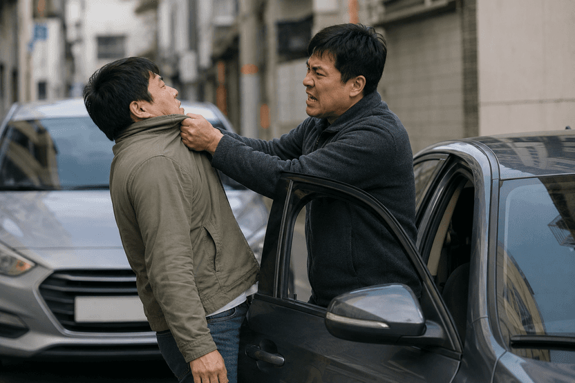 형사 무죄 났으니 끝?⋯차량 앞에 사람 있는데 전진한 운전자, 민사 판결은 달랐다 기사 관련이미지
