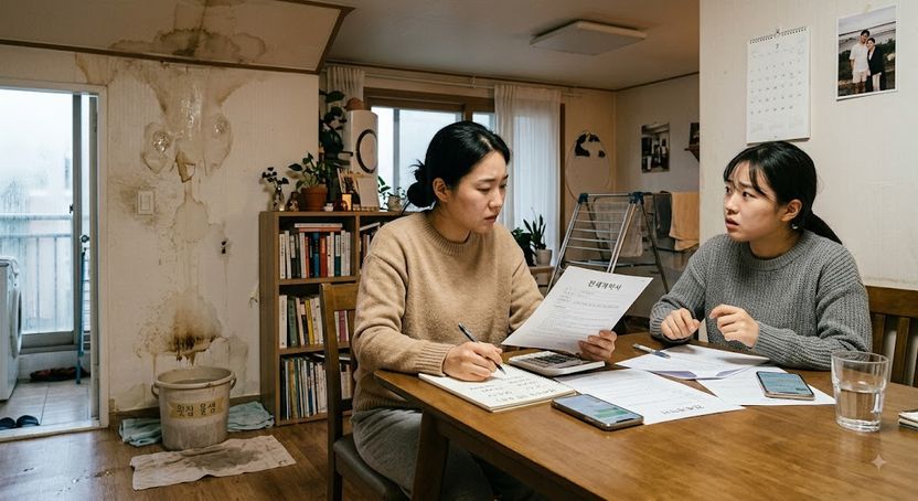 물 새는 전셋집, 언니가 '그냥 계약 넘겨받겠다'는데… '절대 안 된다'고 말리는 이유 기사 관련이미지