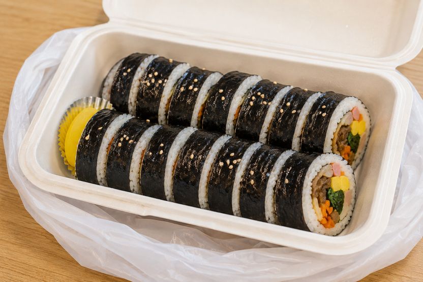 김밥에 살아있는 애벌레가 꿈틀…오히려 "잘못 없다" 손님에게 소송 건 식당 사장님 기사 관련이미지