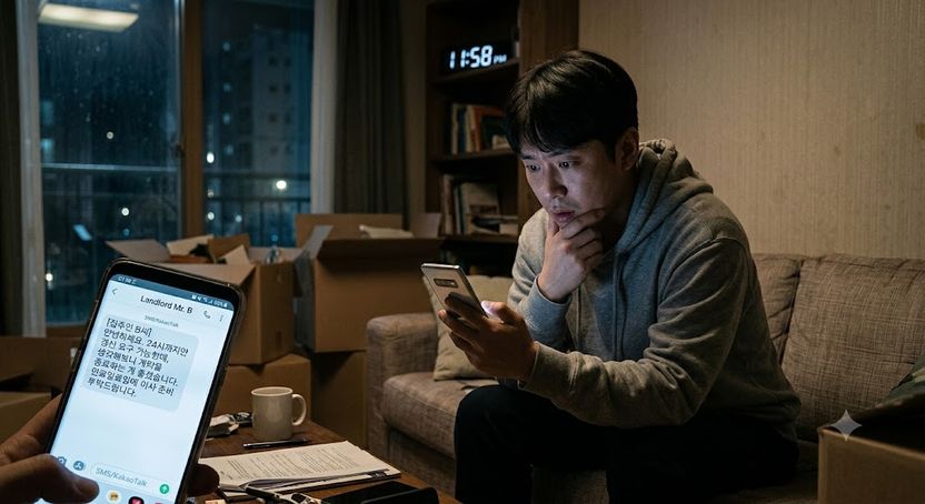 계약 만료 2분 전 “방 빼세요” 문자 보낸 집주인, 다음날 갱신 요구하면 늦을까? 기사 관련이미지