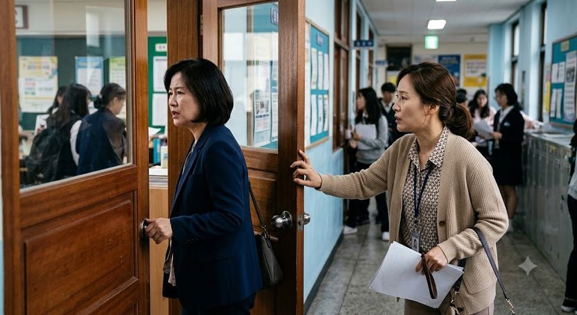“대화 좀 하자”고 문 잡았는데…동료 교사, ‘감금죄’로 고소하겠다며 정신과 진단서 제출 기사 관련이미지