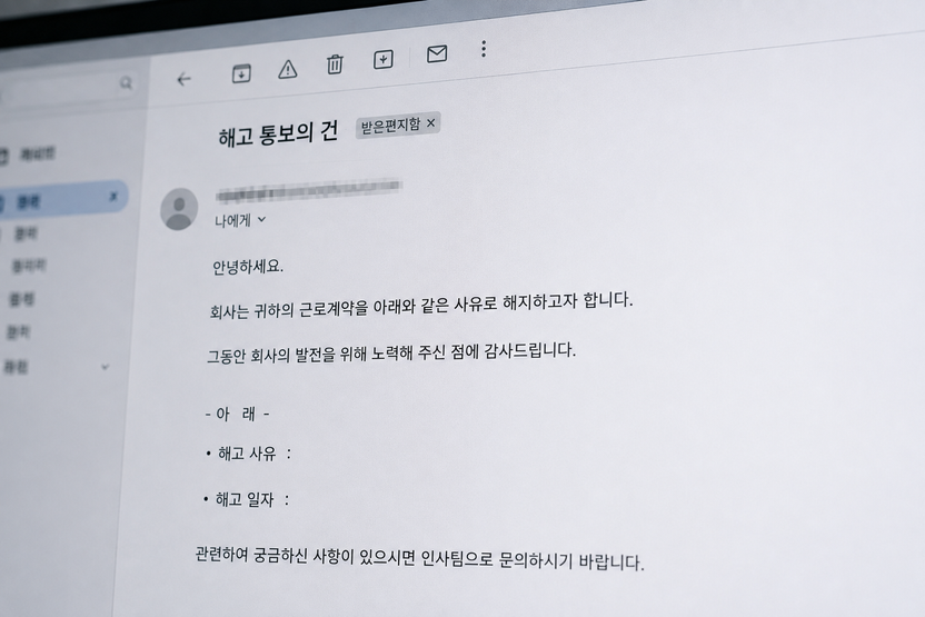 용기 내어 직장 내 괴롭힘 신고한 근로자…돌아온 건 '해고 통보' 이메일이었다 기사 관련이미지