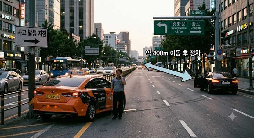 음주운전 중 택시와 '쿵', 400m 더 가다 멈췄는데…이거 뺑소니인가요? 기사 관련이미지