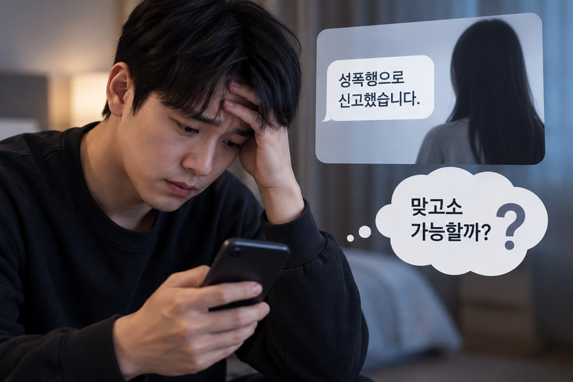 합의한 성관계 후 성폭행으로 신고당했다면 무고죄 맞고소가 될까? 기사 관련이미지