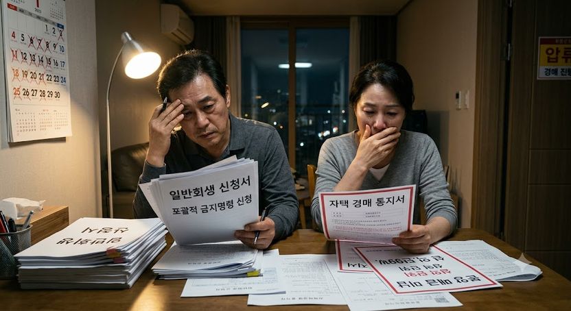 월 이자 600만원, 집 경매 위기…수십억 분양 빚, 남편 회생·아내 파산하면 끝날까? 기사 관련이미지