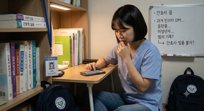 고등학생과 '합의'하에 음란물 교환…간호사 꿈, 이대로 끝일까요? 기사 관련이미지