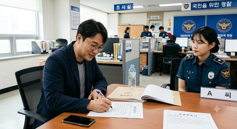 폭행 고소인 A씨 “경찰 조사 때 말실수…2차 조사에서 정정하면 불리할까요?” 기사 관련이미지