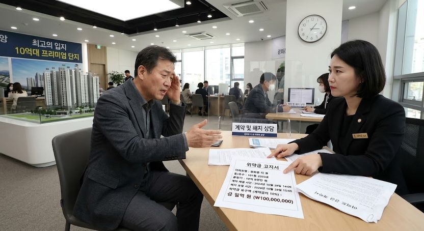 10억원대 아파트 계약 1시간 만에 "취소할게요"…위약금 1억원, 정말 내야 할까? 기사 관련이미지