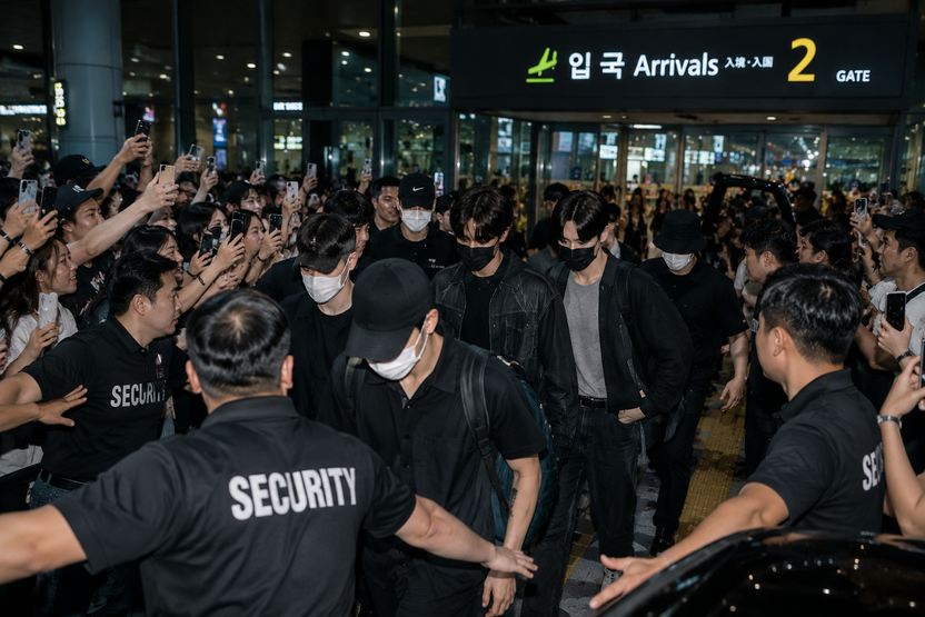 팬 vs 아이돌 경호원…아수라장 된 입국장서 벌어진 폭행 시비, 법원 판단은 기사 관련이미지