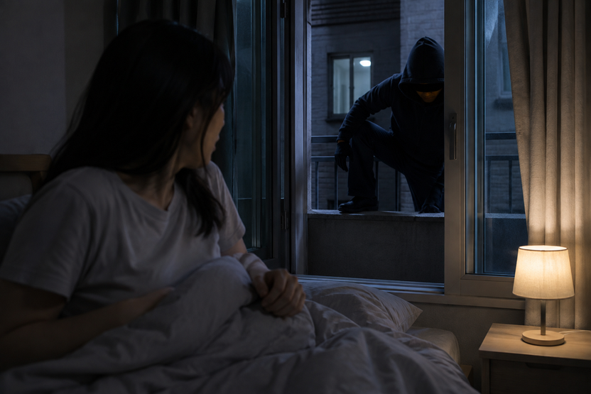혼자 사는 여성 집 베란다 넘어 침입한 20대 남성…법원은 왜 구속 안 했나 기사 관련이미지