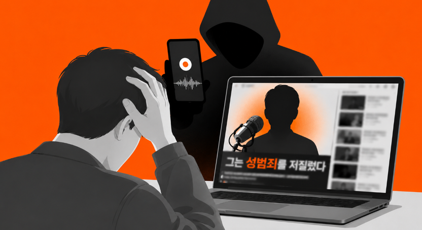 무단 녹음으로 '성범죄 허위 영상' 유포…경찰 불송치에도 영상 삭제 가능할까 기사 관련이미지