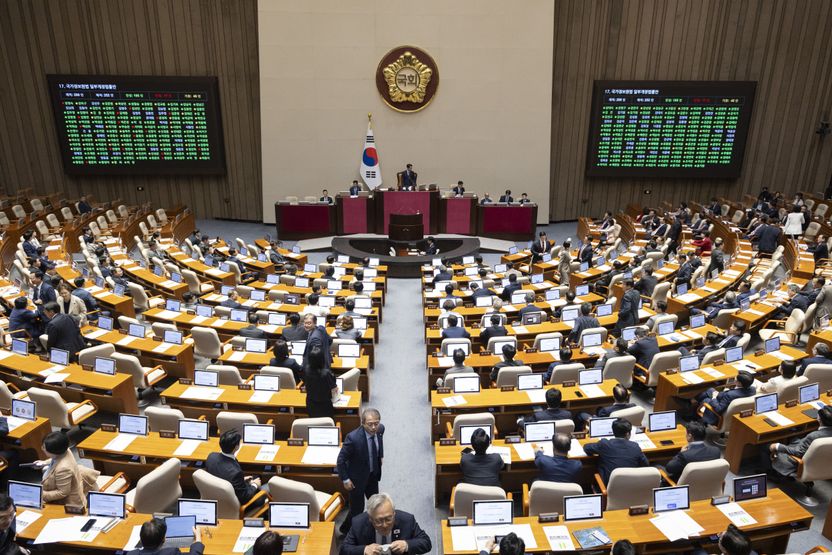 특검법 가라앉고 선거법 개정 수면 위로…진행 중인 재판 덮을 '면소' 카드 되나 기사 관련이미지