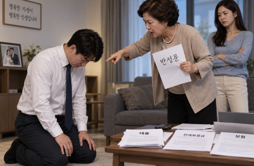 본가 돕다 진 빚 숨겼다고 무릎 꿇린 장모… "유책은 아내, 재산분할 가능" 기사 관련이미지