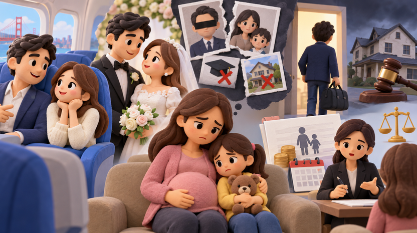 비행기서 만난 '성공한 사업가' 남편, 학력·혼인 경력 모두 거짓…혼인취소 가능할까 기사 관련이미지