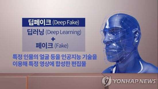 딥페이크는 인공지능(AI)을 사용해 가짜 영상을 만들어내는 기술이다. /연합뉴스