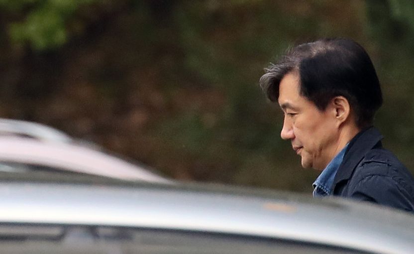 아무도 그를 볼 수 없었다⋯'조국' 없는 '조국 소환 길' 기사 관련이미지