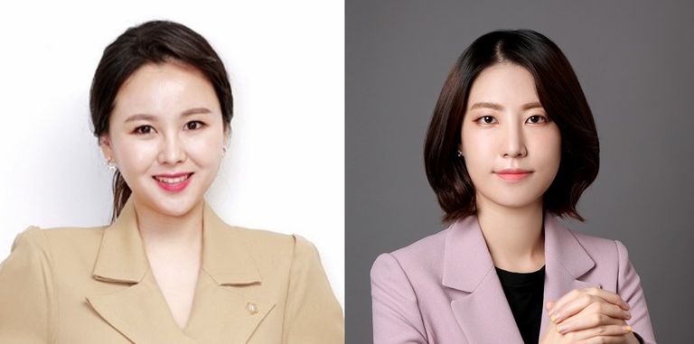 '법률사무소 편'의 곽지현 변호사, '법률사무소 해온'의 권희진 변호사. /로톡DB