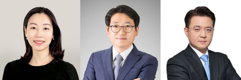 '법무법인 해자현'의 조은결 변호사, '변호사박생환법률사무소'의 박생환 변호사, 'JY 법률사무소'의 이재용 변호사. /로톡DB