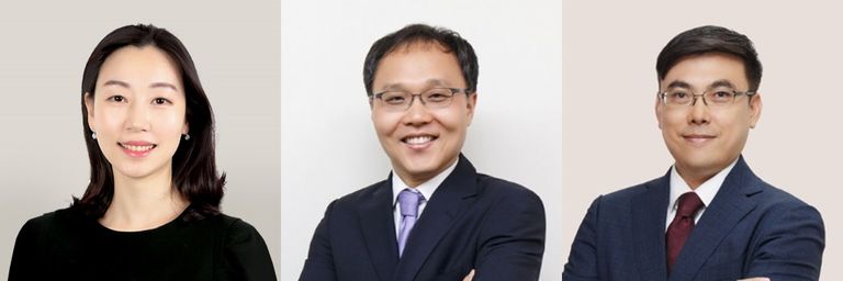 '법무법인 해자현'의 조은결 변호사, '변호사 이제한 법률사무소'의 이제한 변호사, '변호사 최진혁 법률사무소'의 최진혁 변호사. /로톡DB