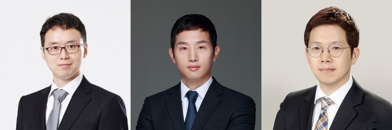 법률사무소 훈의 권오훈 변호사, 법무법인 이평의 박세훈 변호사, 공동법률사무소 인도의 안병찬 변호사. /로톡DB