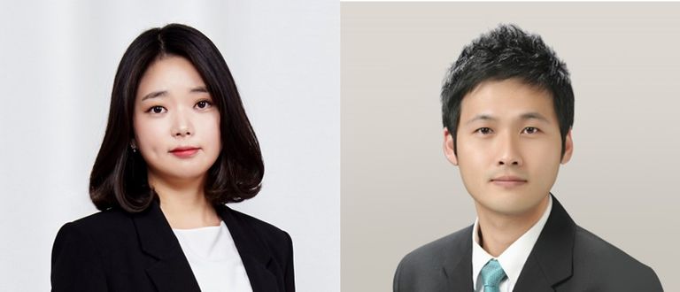 '법무법인 동서남북'의 박은정 변호사, '법무법인 명율'의 배장환 변호사. /로톡DB