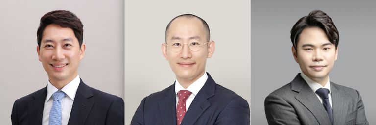 법무법인 온세상의 설현섭 변호사, 법무법인 시월의 류인규 변호사, 법무법인 명재의 이재희 변호사. /로톡DB