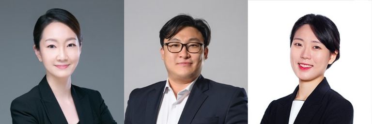 '법률사무소 송헌'의 신은혜 변호사, '법무법인 테헤란'의 이수학 변호사, '법률사무소 사람들'의 박지애 변호사. /로톡DB