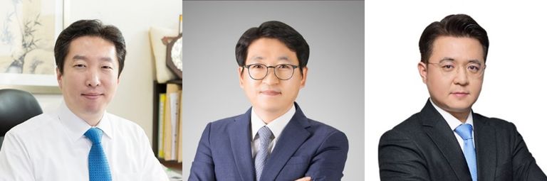 '법무법인 인화'의 방정환 변호사, '변호사 박생환 법률사무소'의 박생환 변호사, 'JY 법률사무소'의 이재용 변호사. /로톡DB