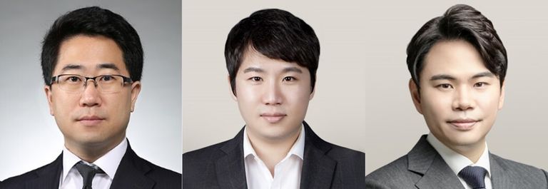 '법률사무소 로베리'의 박원연 변호사, '서울종합법무법인'의 서명기 변호사, '법무법인 명재'의 이재희 변호사. /로톡DB⋅법률사무소 로베리 제공