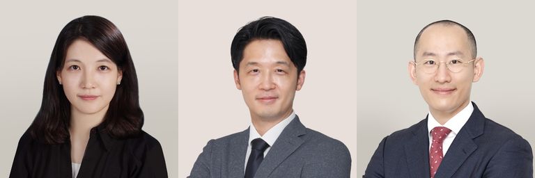'법무법인 한올'의 백혜랑 변호사, '정현 법률사무소'의 송인욱 변호사, '법무법인 시월'의 류인규 변호사. /로톡DB