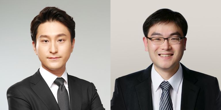 법률사무소 해밀의 박지용 변호사, 법률사무소 정의 정지웅 변호사. /로톡DB
