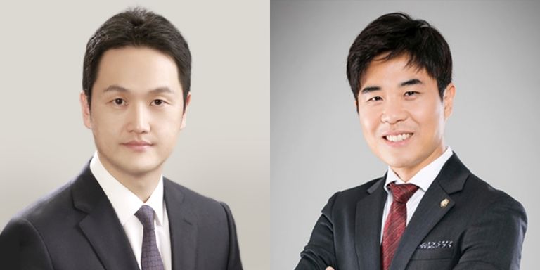 '법무법인 문장'의 임원택 변호사, '더프렌즈 법률사무소'의 이동찬 변호사 /로톡DB