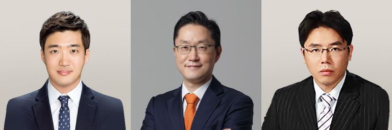 '법률사무소 더엘'의 박준제 변호사, '법무법인 서중'의 김보현 변호사, '법무법인 유스트'의 배창원 변호사./로톡 DB