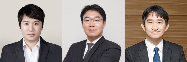 서울종합법무법인의 서명기 변호사, '변호사 손조흔 법률사무소'의 손조흔 변호사, 법무법인(유)로고스의 박래형 변호사. /로톡 DB