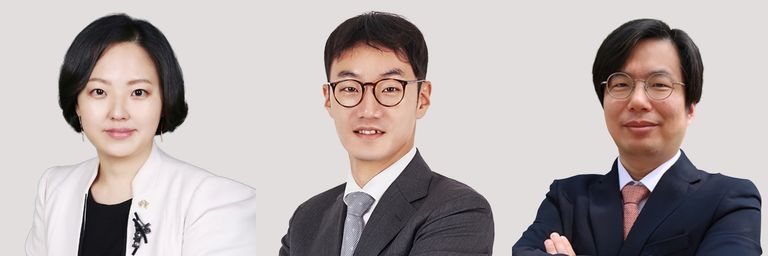 법률사무소 오페스의 송혜미 변호사, 법무법인 기회의 김완수 변호사, 법률사무소 서약의 신성현 변호사. /로톡 DB