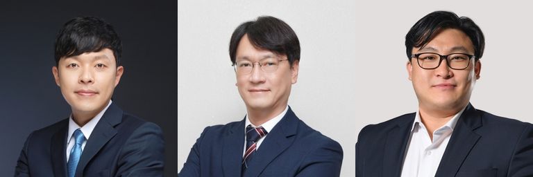 '법무법인 에이치스'의 김용태 변호사, '법무법인 행복'의 장종현 변호사, '법무법인 테헤란'의 이수학 변호사. /로톡DB