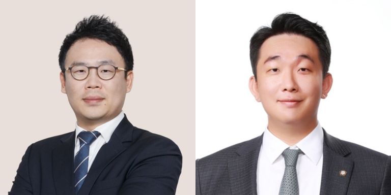 '법무법인 서울'의 이장우 변호사, '법률사무소 파운더스'의 하진규 변호사. /로톡DB